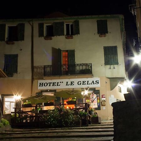 Hotel Le Gelas Saint-Martin-Vésubie Buitenkant foto